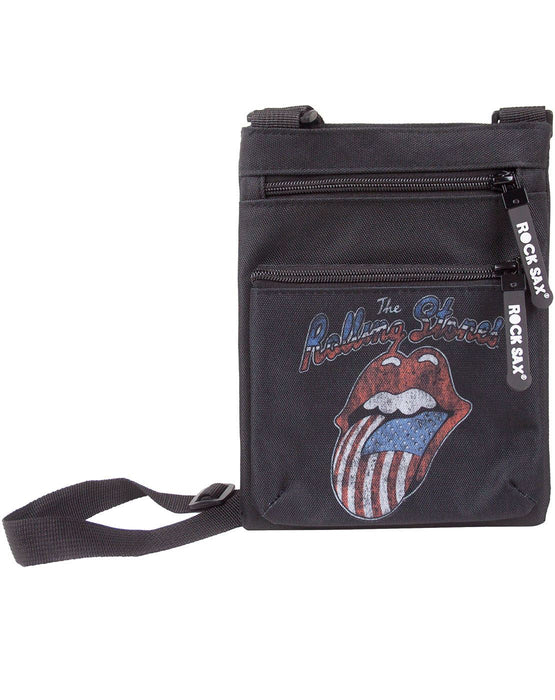 Rock Sax Rolling Stones USA Tongue Body Bag