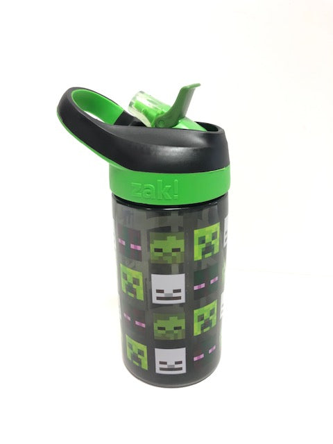Minecraft Creeper Zombie Steve and Skeleton 16oz/473ml Reusable Sports Bottle