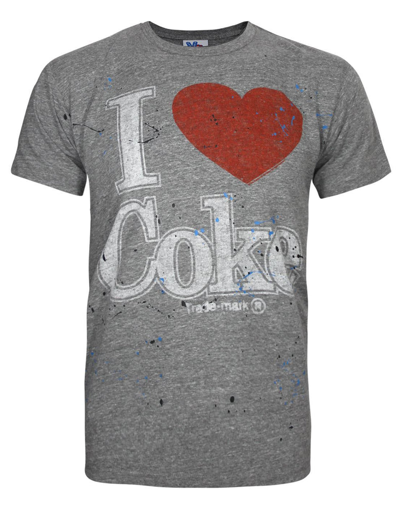 Junk Food Coca-Cola I Love Coke Men's T-Shirt