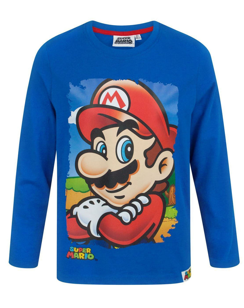 Super Mario Boy's Long Sleeve T-Shirt