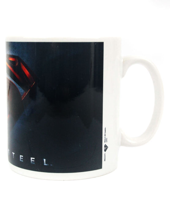 Superman Man Of Steel 3D Logo Mug