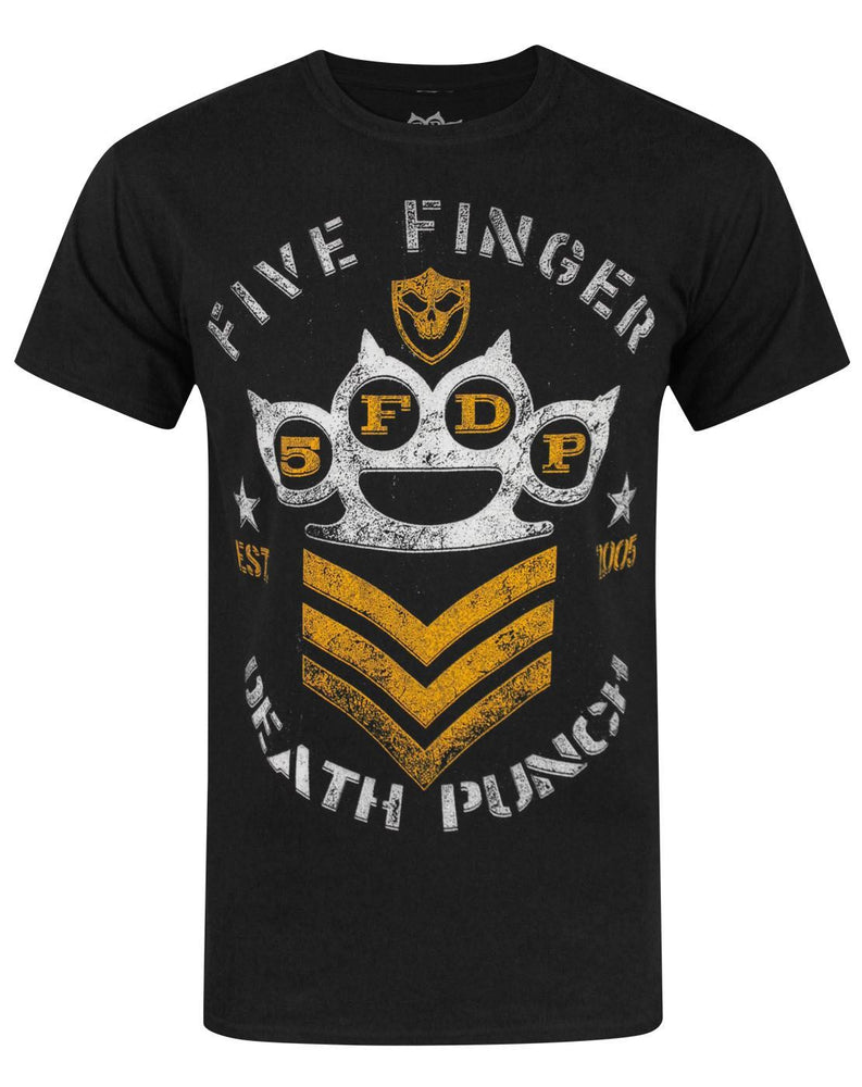 Five Finger Death Punch Chevron Men's T-Shirt