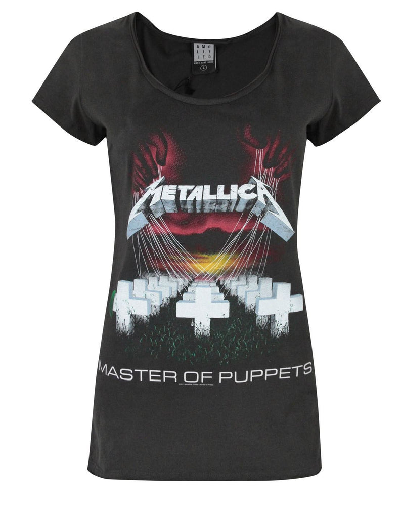 Amplified Metallica Master Of Puppets Women's T-Shirt