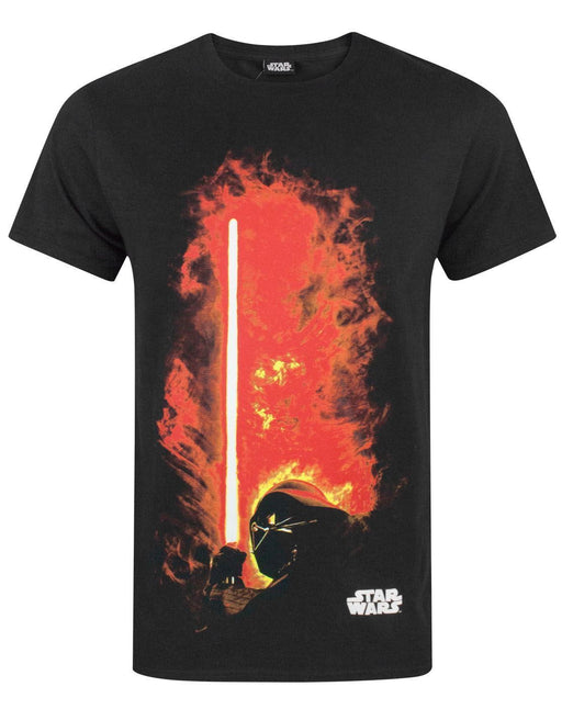 Star Wars Darth Vader Lightsaber Mens T-Shirt