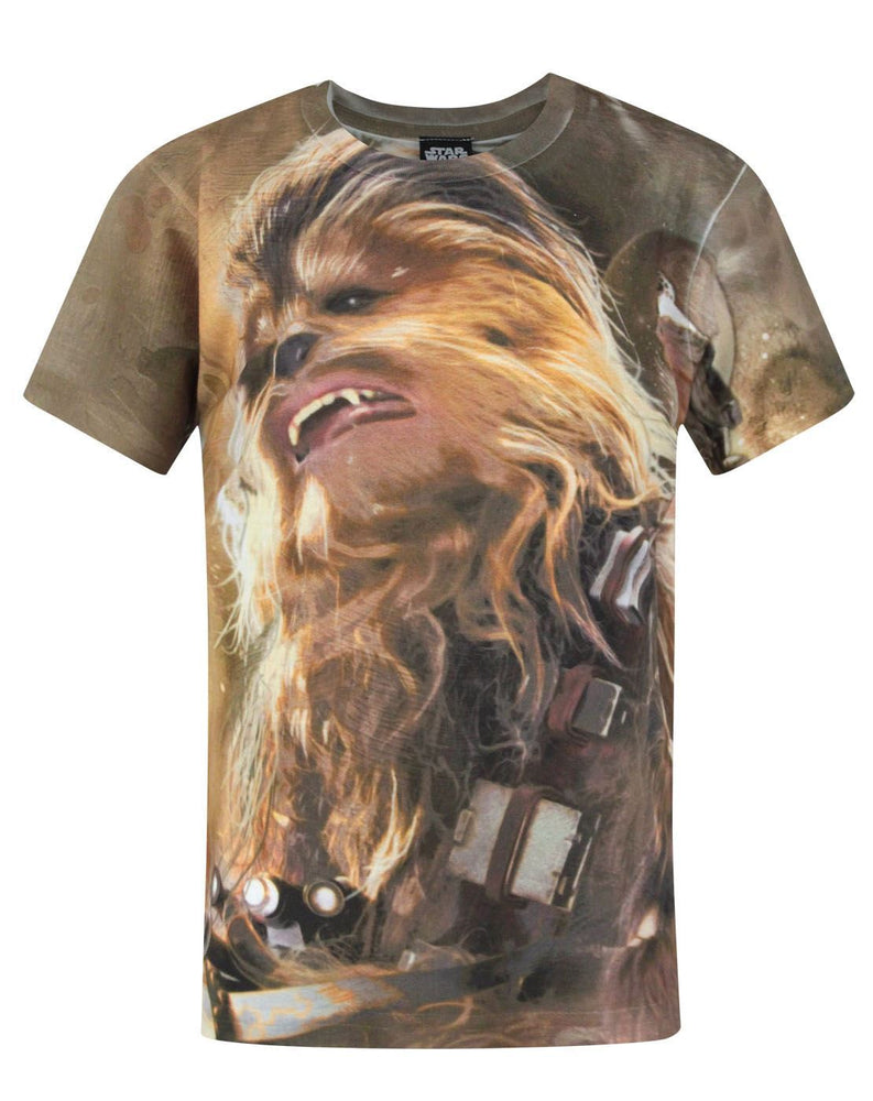 Star Wars Force Awakens Chewbacca Sublimation Boy's T-Shirt