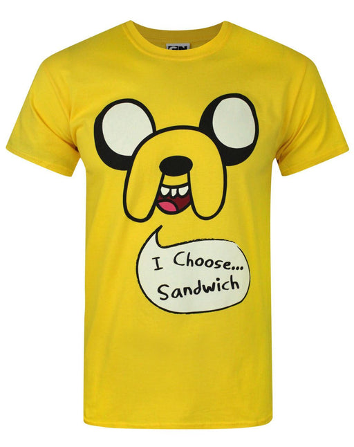 Adventure Time Jake I Choose Sandwich Men's T-Shirt