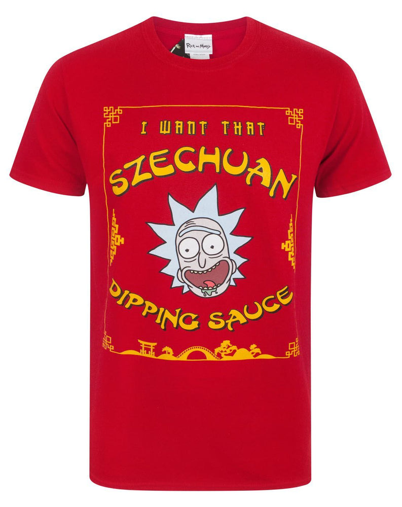 Rick And Morty Szechuan Dipping Sauce Men's T-Shirt
