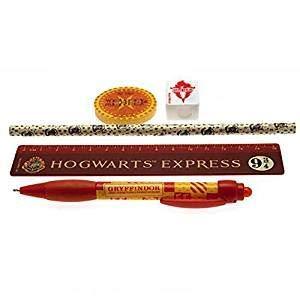 Harry Potter Hogwarts Pencil Case Stationary Marauders Map Notebook School Set