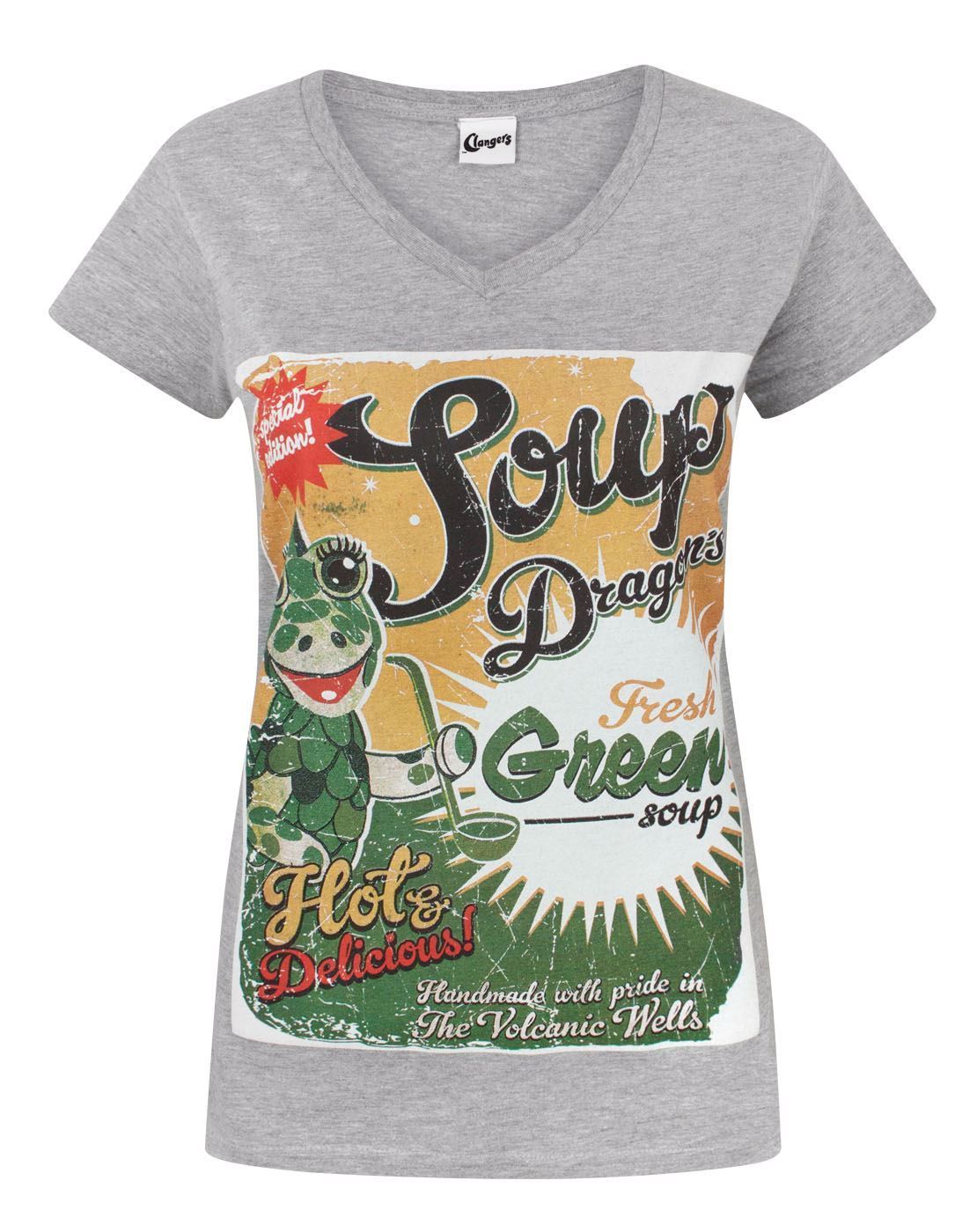 Clangers Soup Dragons Green Soup Women s T Shirt Vanilla Underground