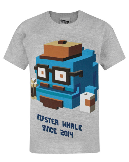 Crossy Road Hipster Whale Boy's T-Shirt