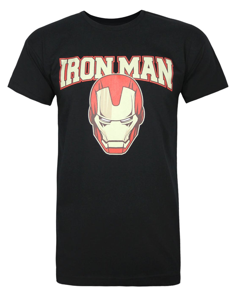 Marvel Iron Man Mask Men's T-Shirt