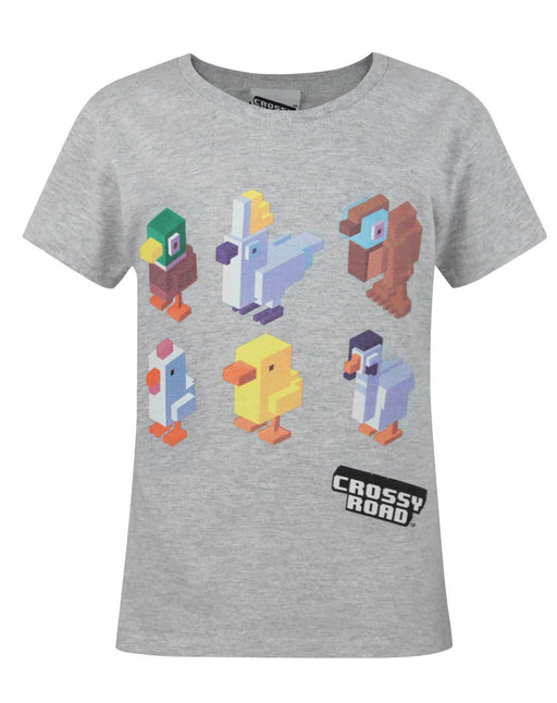 Crossy Road Characters Girl's T-Shirt