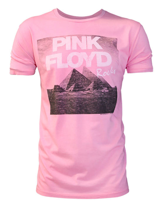 Junk Food Pink Floyd Rocks Men's T-Shirt