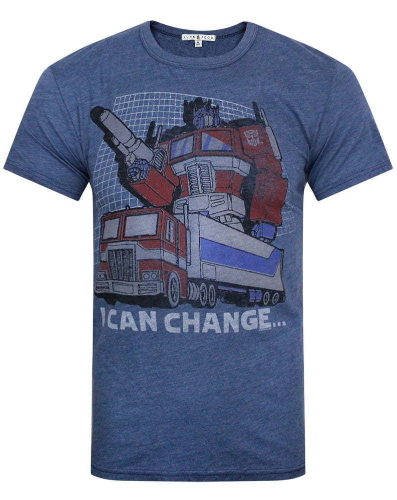 Junk Food Transformers I Can Change Men's T-Shirt