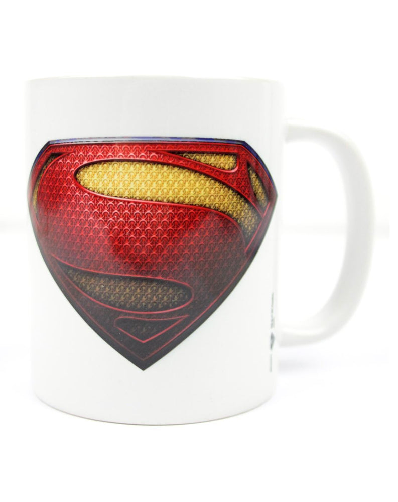Superman Man Of Steel 'Texture' Logo Mug