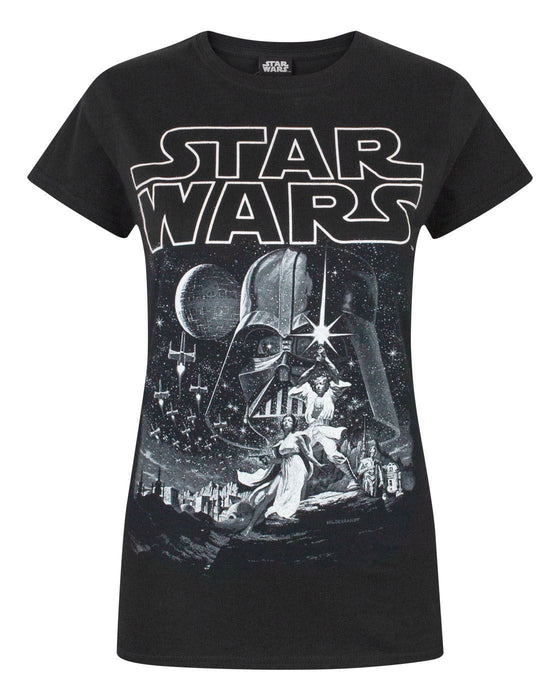 Star Wars A New Hope Poster Women's T-Shirt