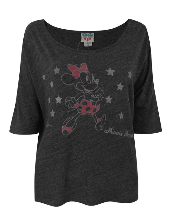 Junk Food Minnie Mouse Stars Women's T-Shirt