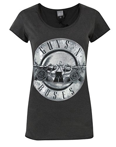 Amplified Guns N Roses Foil Drum Women's T-Shirt