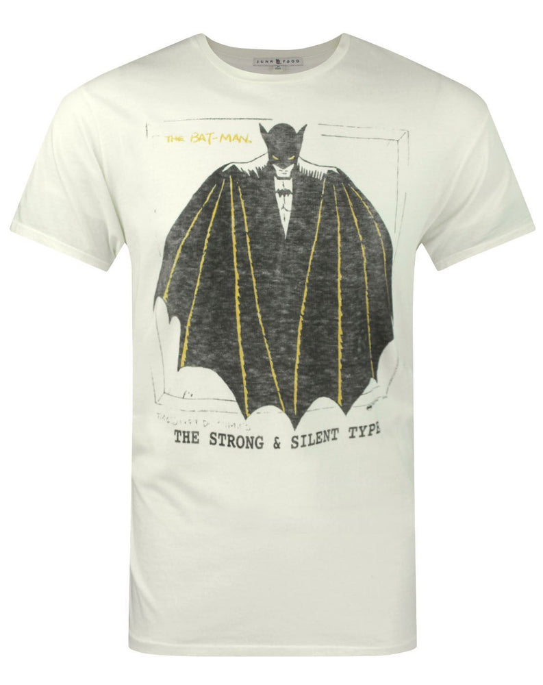 Junk Food Batman Strong and Silent Type Men's T-Shirt