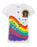 Tiana Rainbow Stars Girl's T-Shirt