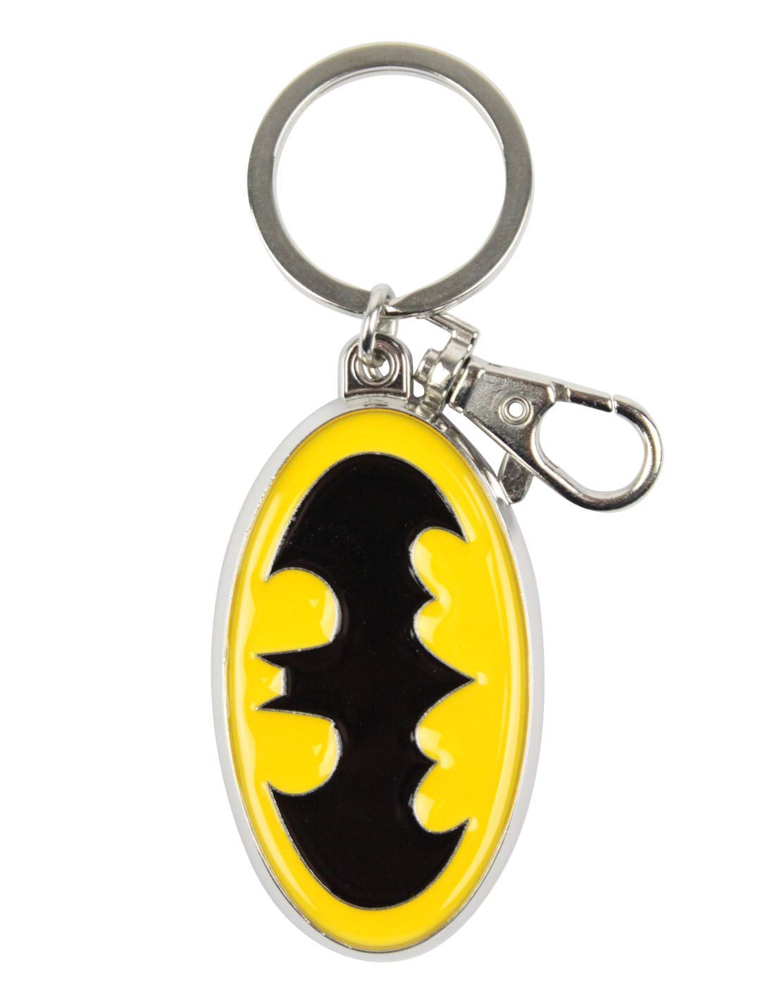 Batman Emblem Pewter Keyring — Vanilla Underground