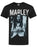 Bob Marley Black And White Men's T-Shirt