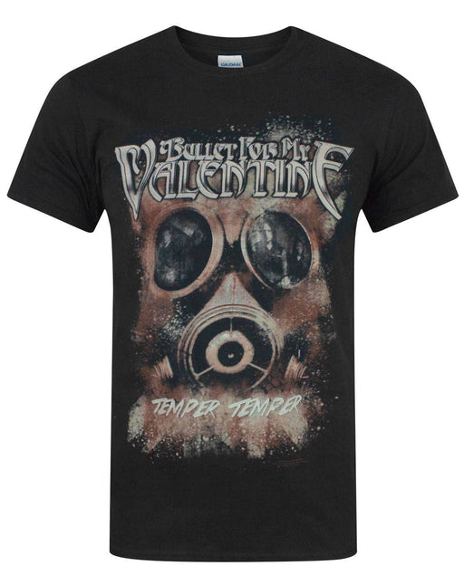 Bullet For My Valentine Temper Gasmask Men's T-Shirt