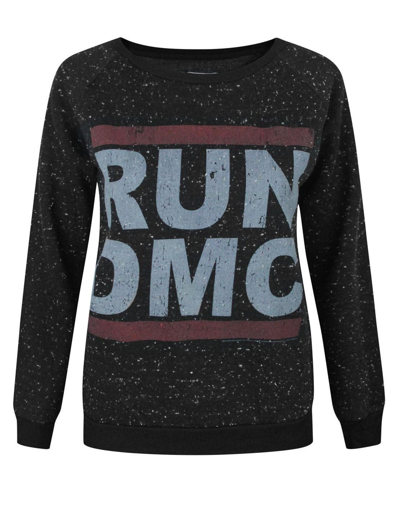 Amplified Run DMC Logo Women's Speckled Sweater
