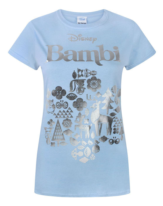 Disney Bambi Silver Foil Women's T-Shirt