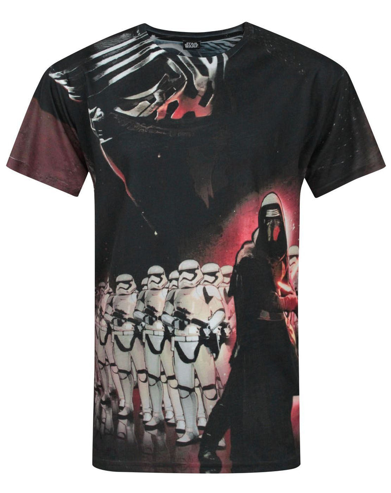 Star Wars Force Awakens Kylo Ren Sublimation Men's T-Shirt