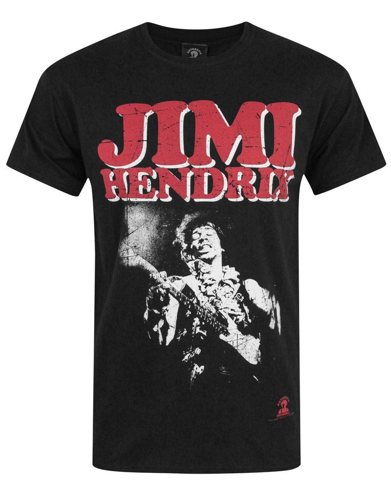 Jimi Hendrix Block Logo Men's T-Shirt