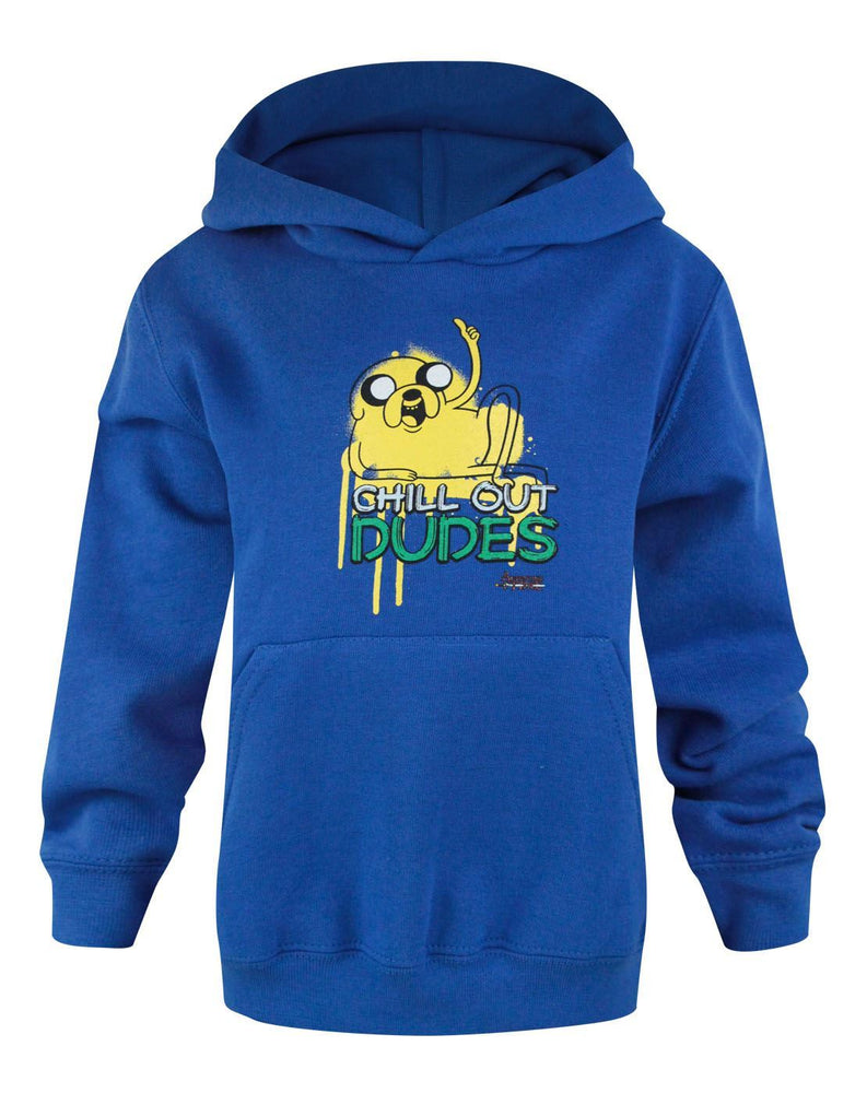 Adventure Time Chill Out Jake The Dog Boy's Hoodie