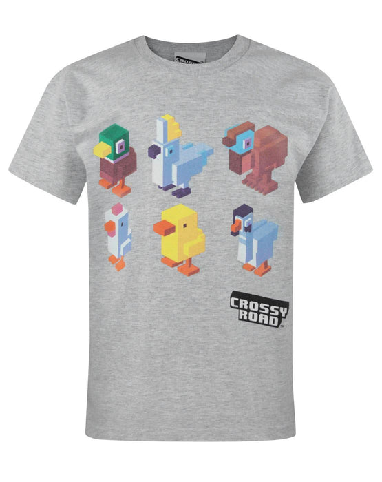Crossy Road Characters Boy's T-Shirt