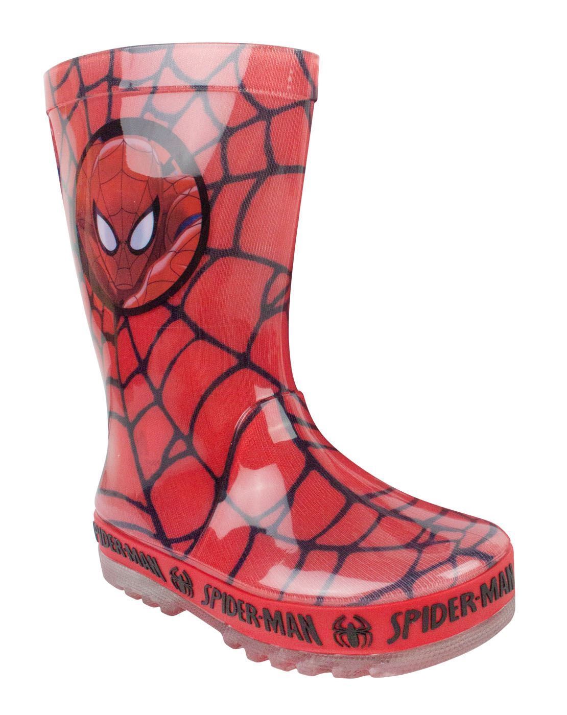 Marvel Spider-Man Boy's Light Up Wellies — Vanilla Underground
