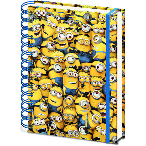 Despicable Me Minions 3D Holographic Cover A5 Notebook