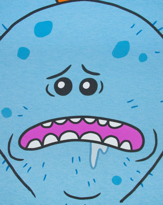 Rick And Morty Meeseeks Existence Is Pain Men's T-Shirt - Blue