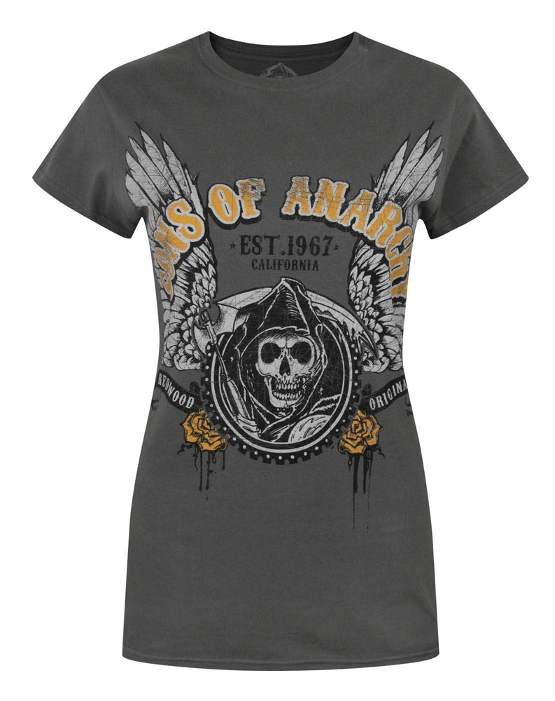 Sons Of Anarchy Winged Logo Women's T-Shirt