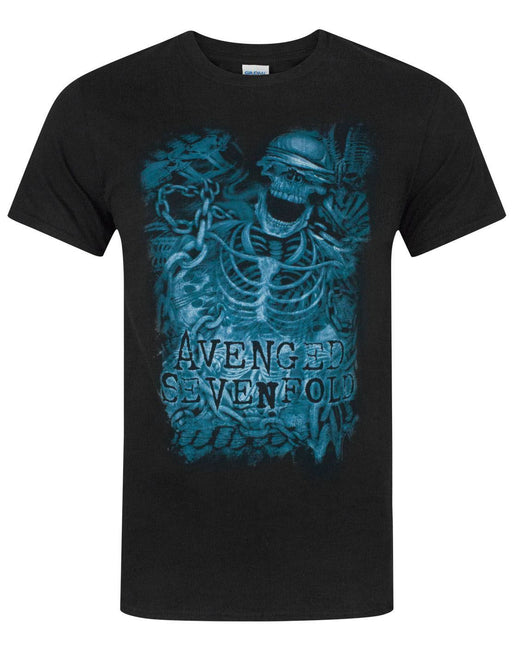 Avenged Sevenfold Chain Skeleton Men's T-Shirt