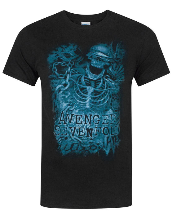 Avenged Sevenfold Chain Skeleton Men's T-Shirt