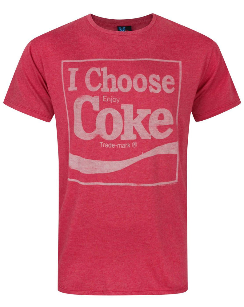 Junk Food Coca Cola I Choose Coke Men's T-Shirt