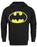 Batman Speckle Distressed Logo Men's Hoodie