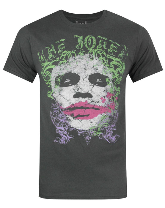 Jack Of All Trades The Joker Distressed Face Men's T-Shirt