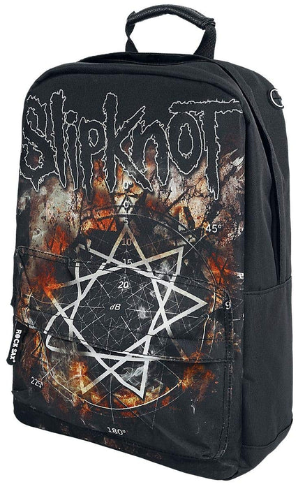 Rock Sax Slipknot Pentagram Backpack