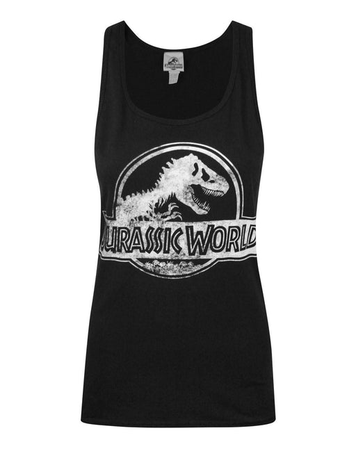 Jurassic World Distressed Logo Women's Vest