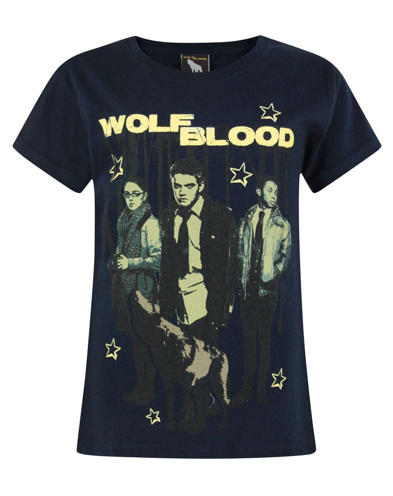 Wolfblood Characters Blue Short Sleeve Girl's T-Shirt