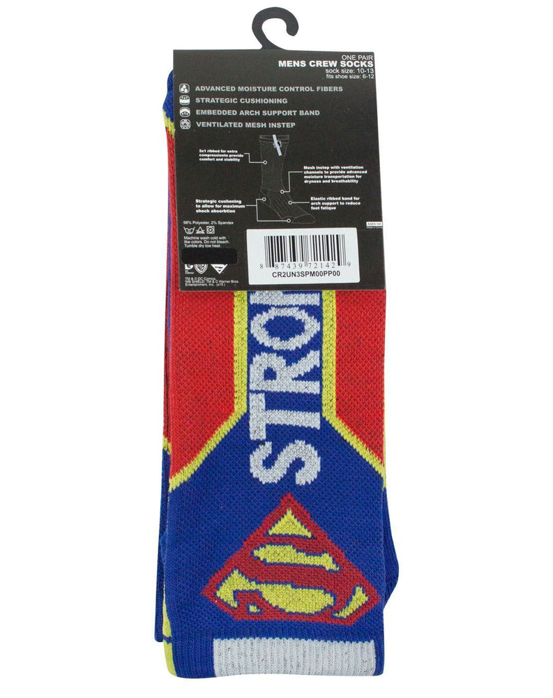 DC Comics Superman Stronger Socks