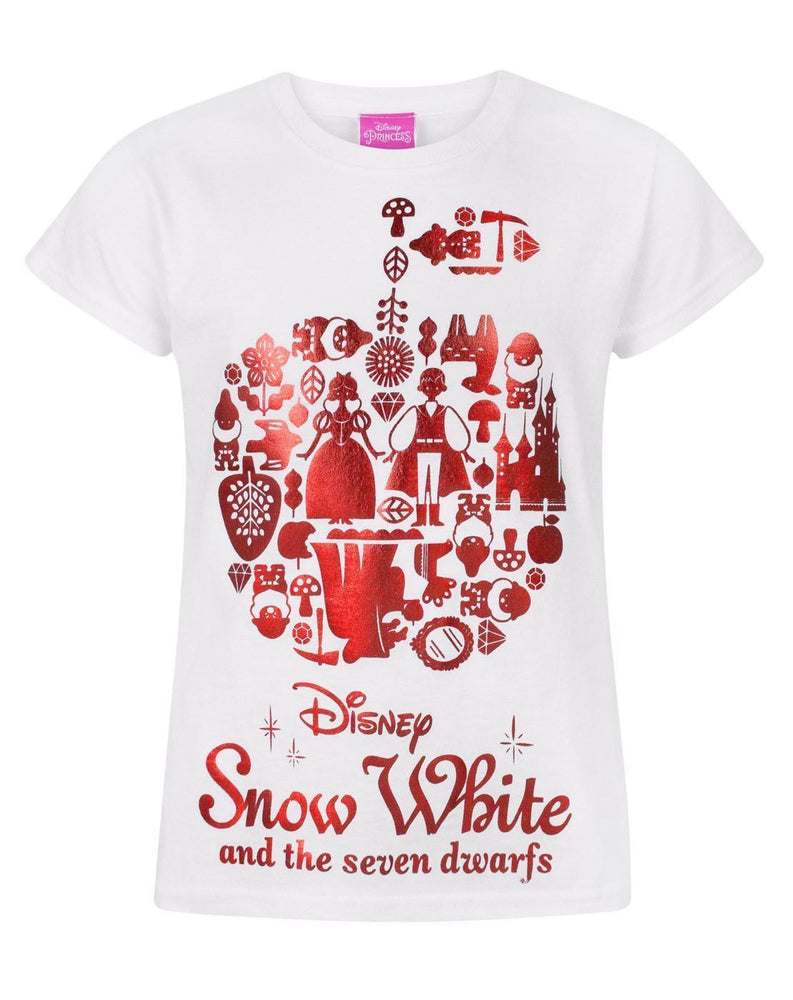 Disney Snow White Red Foil Girl's T-Shirt