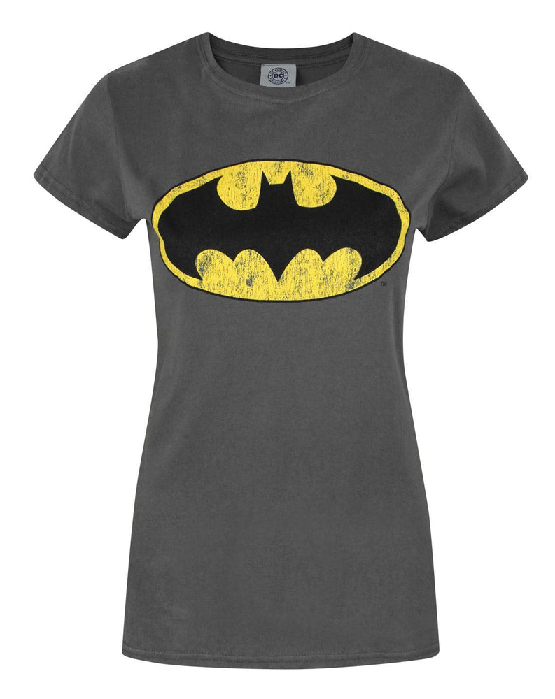 Batman Distressed Logo Women's T-Shirt