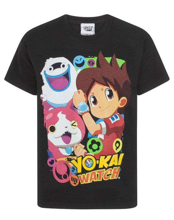 Yo-Kai Watch Characters Boy's T-Shirt
