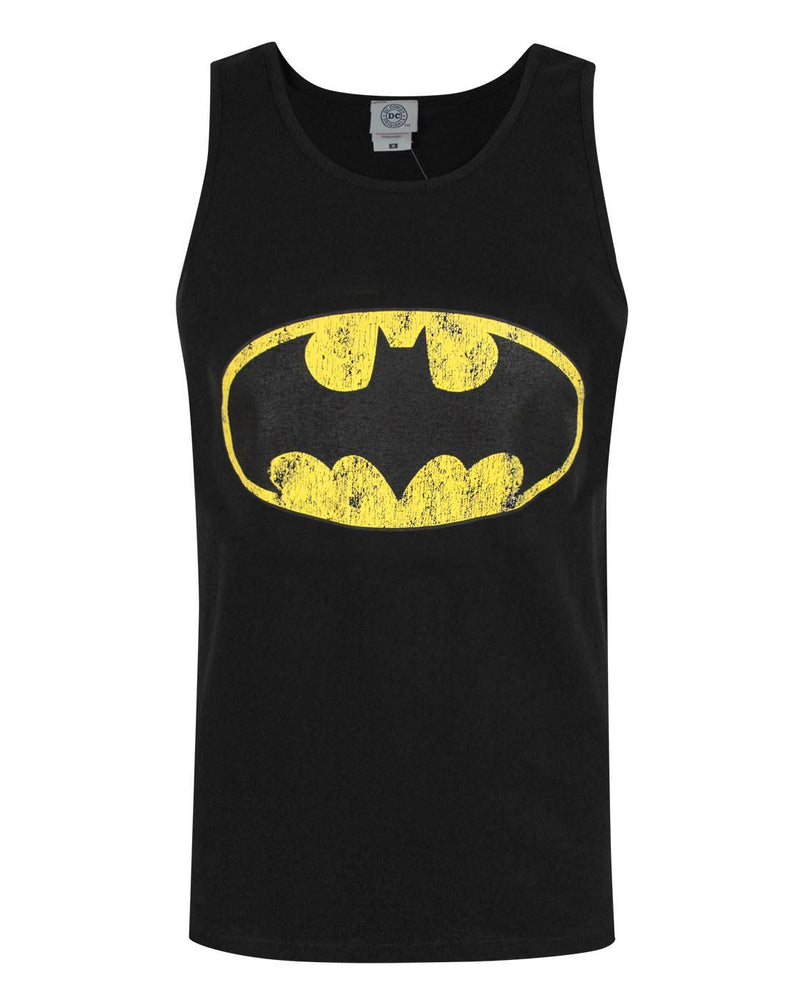Batman Distressed Logo Men's Vest